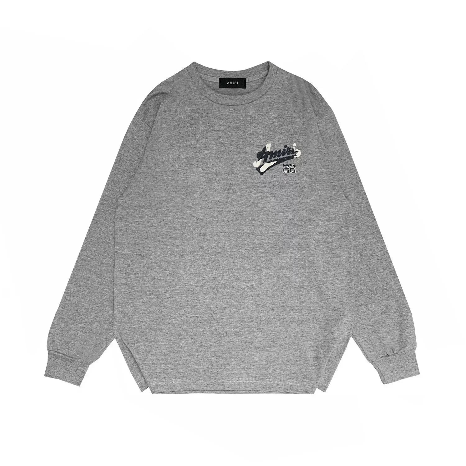 Amiri Logo Long-Sleeve Tee Royal Blue - 8