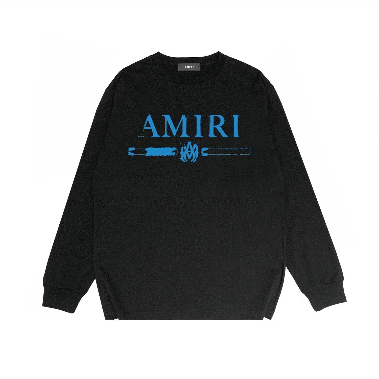 Amiri Logo Long-Sleeve Tee Royal Blue - 13