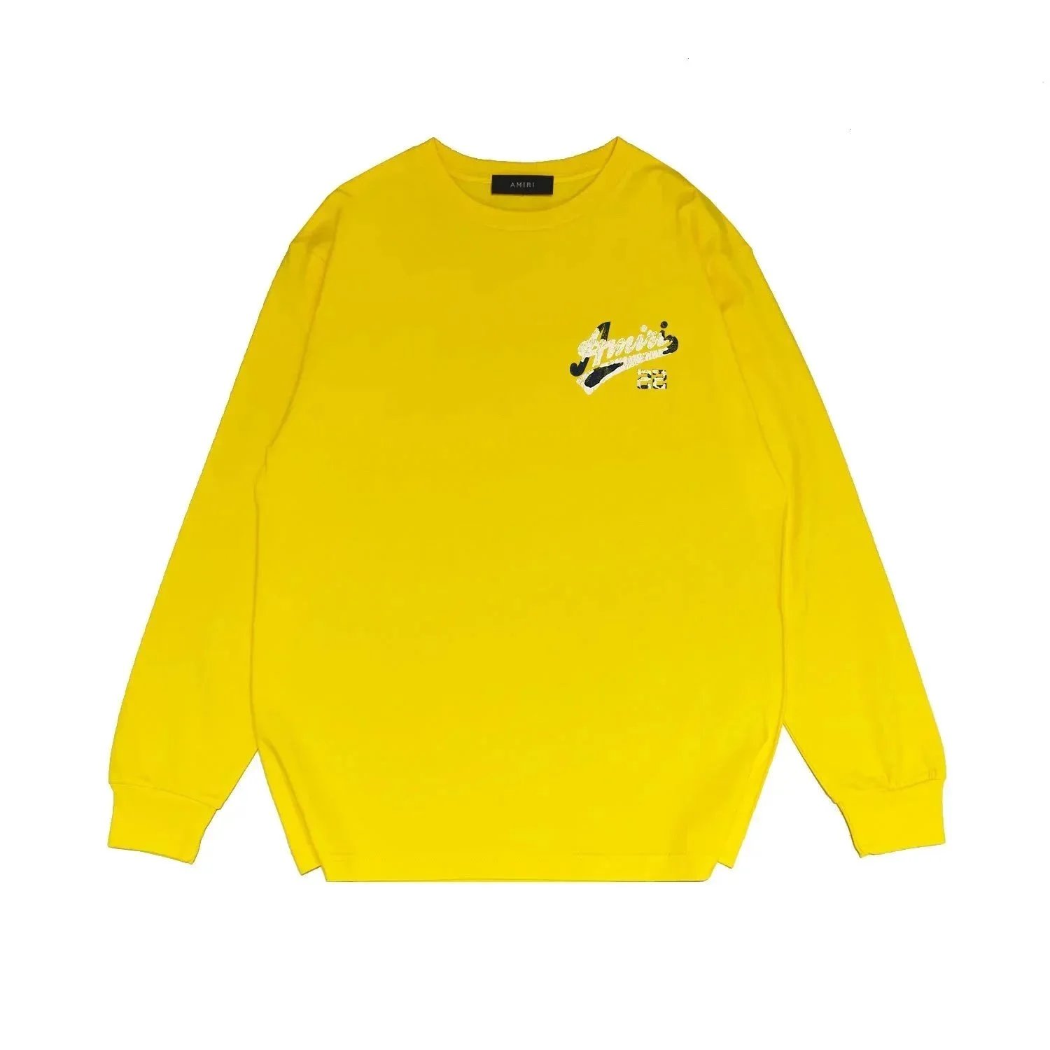 Amiri Logo Long-Sleeve Tee Royal Blue - 9