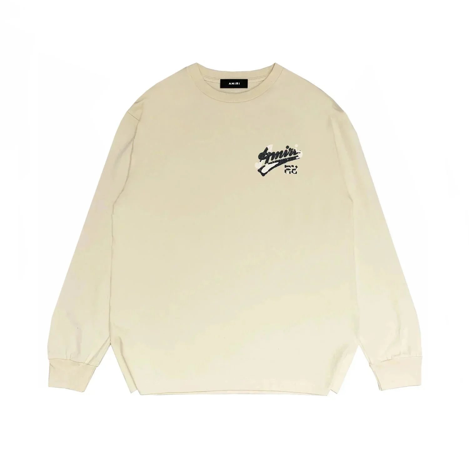 Amiri Logo Long-Sleeve Tee Royal Blue - 10