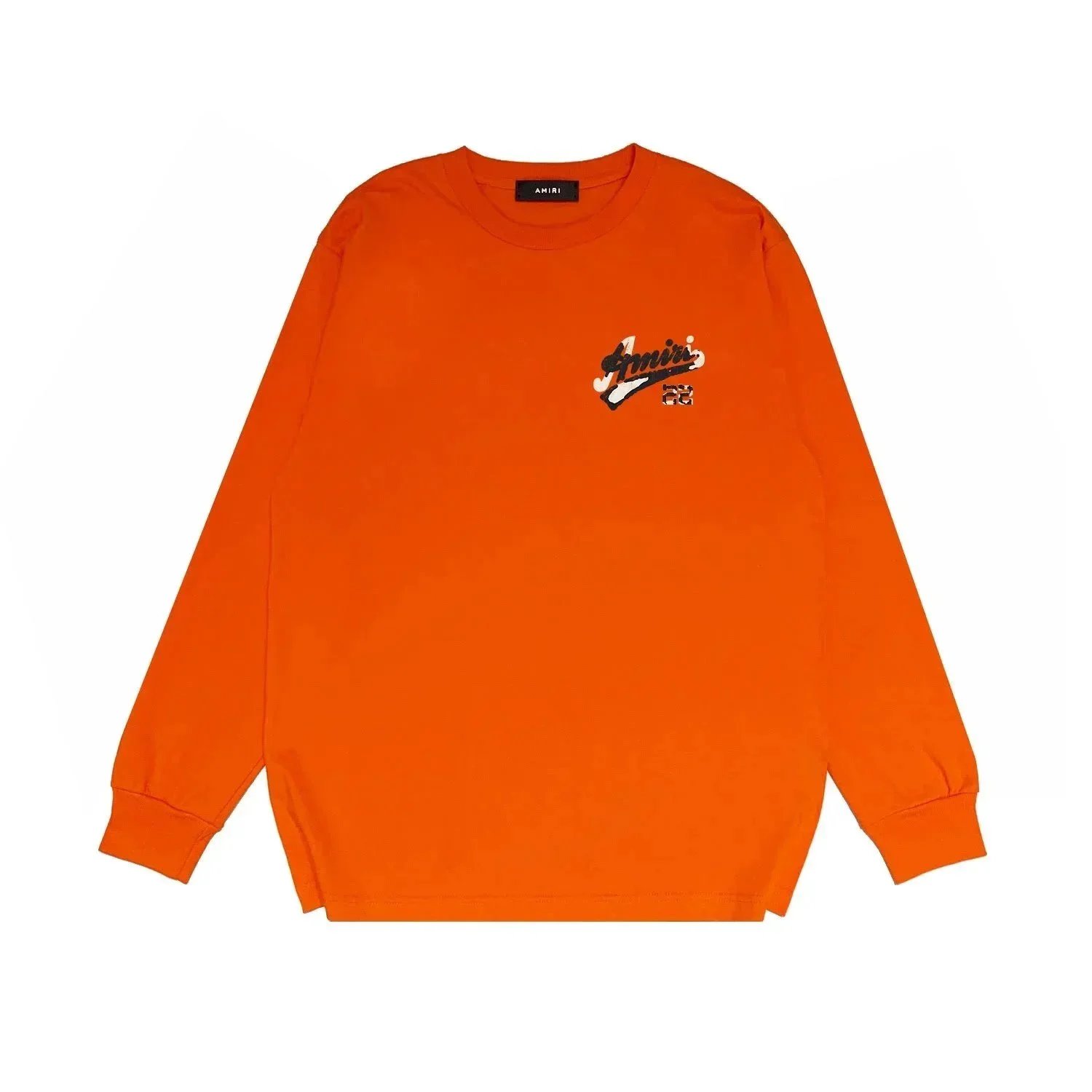 Amiri Logo Long-Sleeve Tee Royal Blue - 7