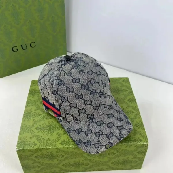 Gucci GG Jacquard Baseball Cap White - 10