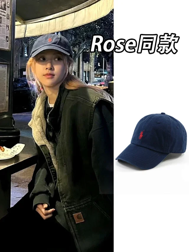 Polo Ralph Lauren Hats Adjustable cotton baseball cap with embroidered Pony logo product detail image 4