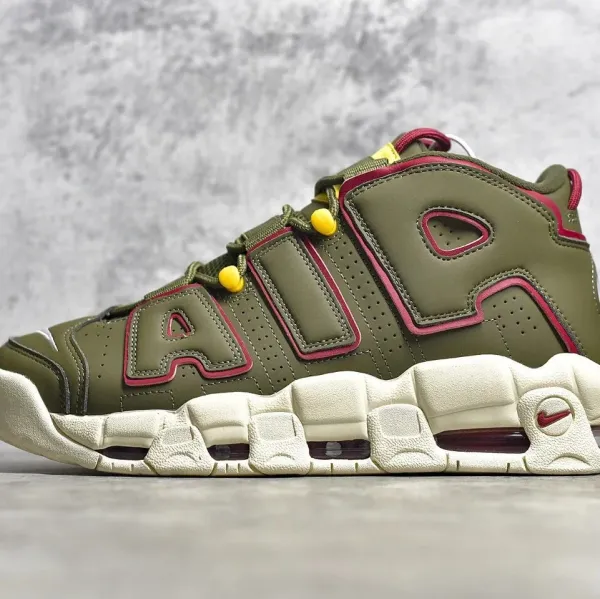 Nike Air More Uptempo 'Olive' Sneakers - 1