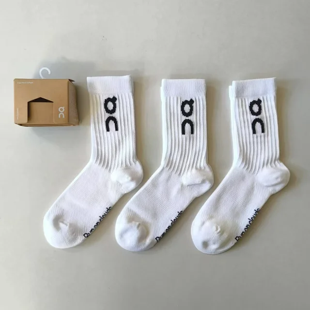 On Socks Logo Sock 3-Pack product detail image 3