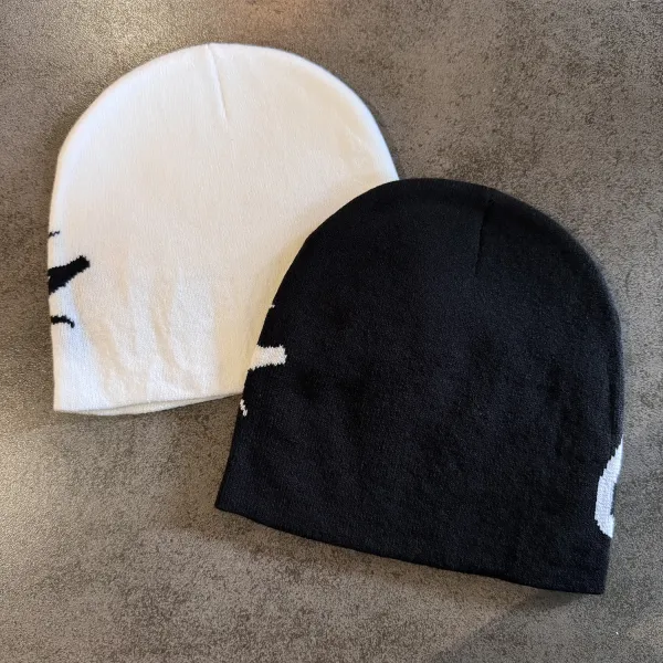 Corteiz Script Logo Beanie Black Pink - 6