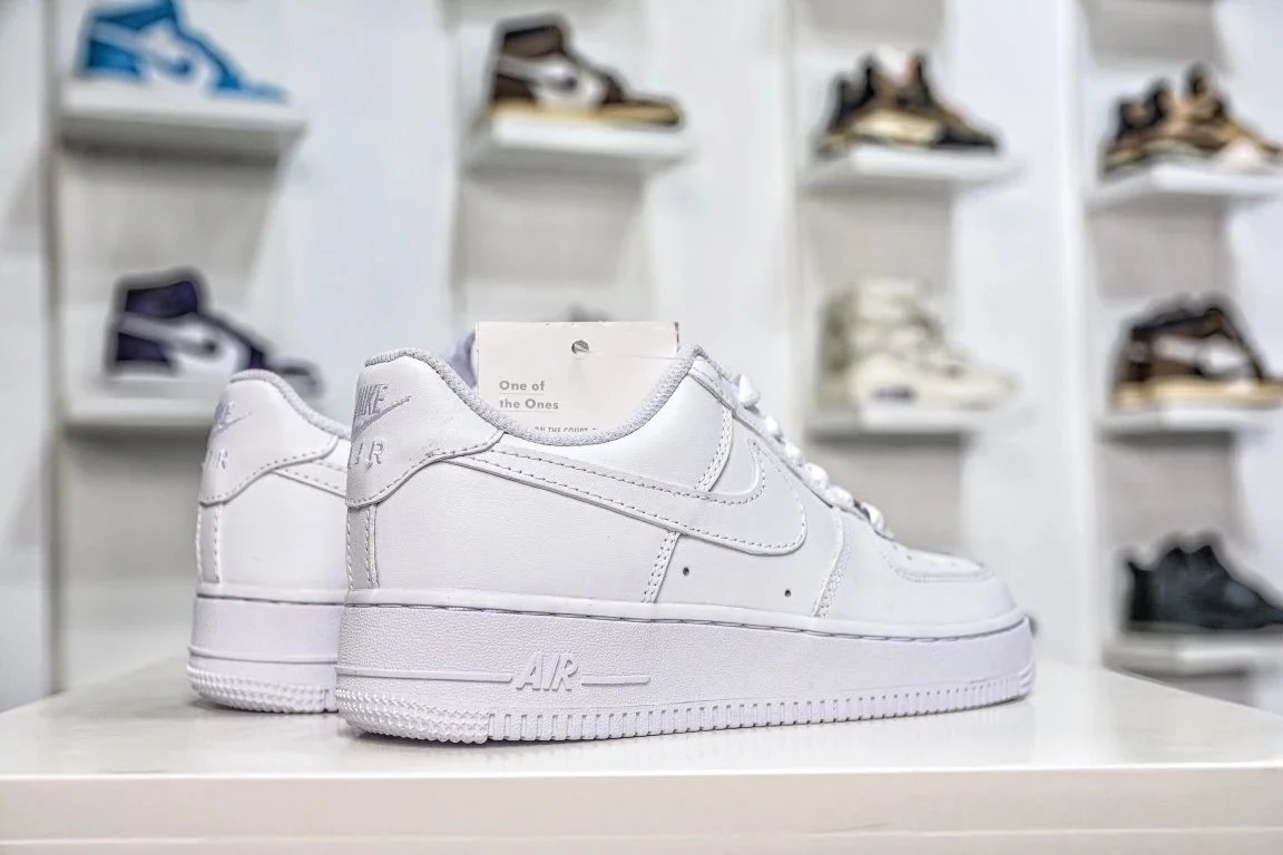 Nike Air Force 1 Low Black Sneakers - 7