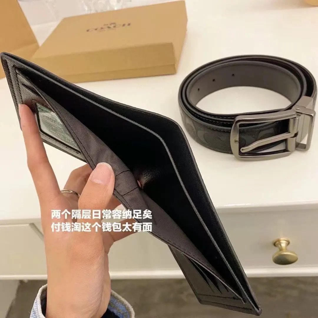 Business Wallet Belt Combo Set photo 3