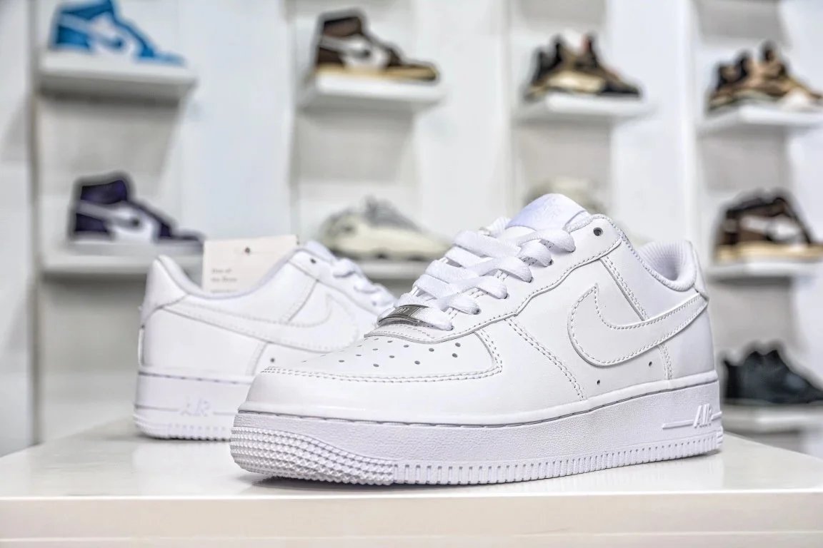Nike Air Force 1 Low Black Sneakers - 5