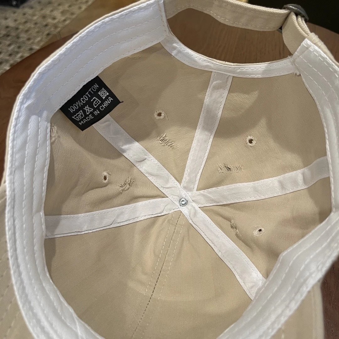 Fear of God Essentials Distressed Black Baseball Cap - 13