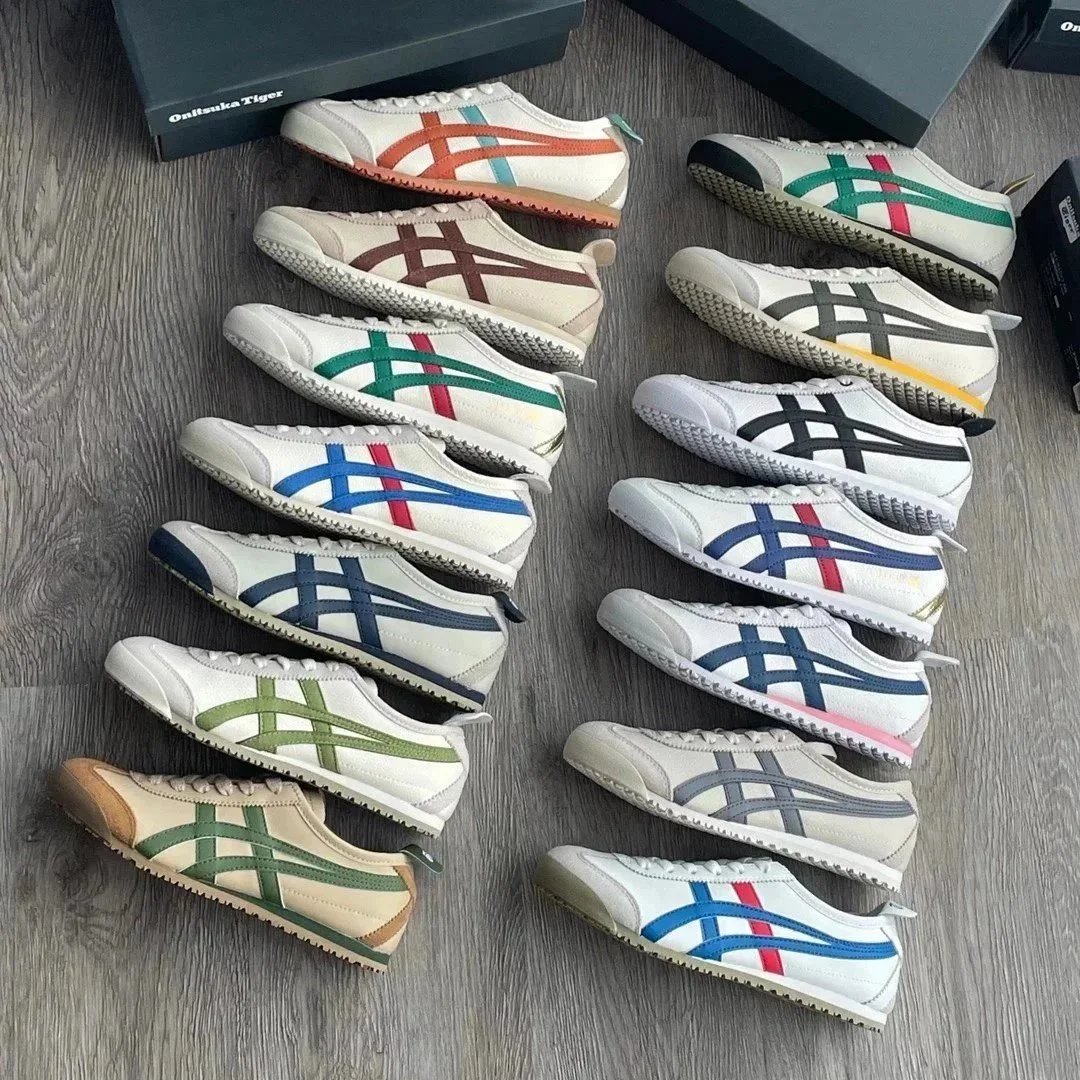 Onitsuka Tiger Sneakers Mexico 66 low-top striped image 1