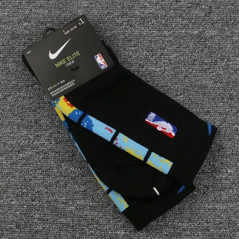 Embroidered Team Elite Basketball Socks Mid-High Towel Bottom photo 3