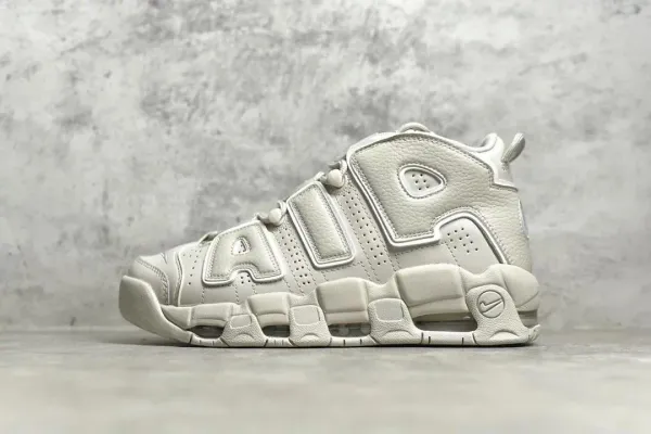 Nike Air More Uptempo 'Triple White' Sneakers - 1