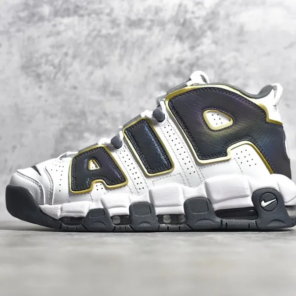 Nike Air More Uptempo 'Iridescent' White Sneakers - 1
