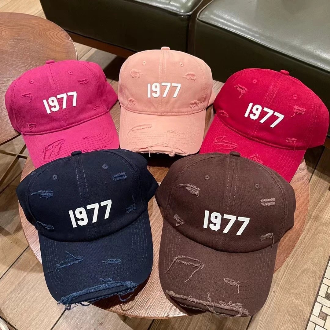 Fear of God Essentials Distressed Black Baseball Cap - 18