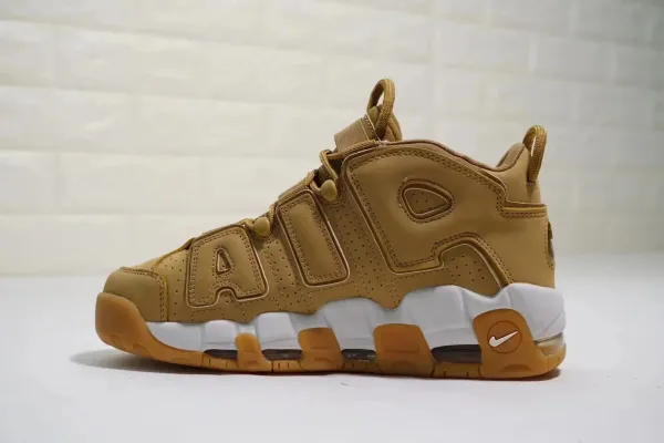 Nike Air More Uptempo Wheat Sneakers - 1