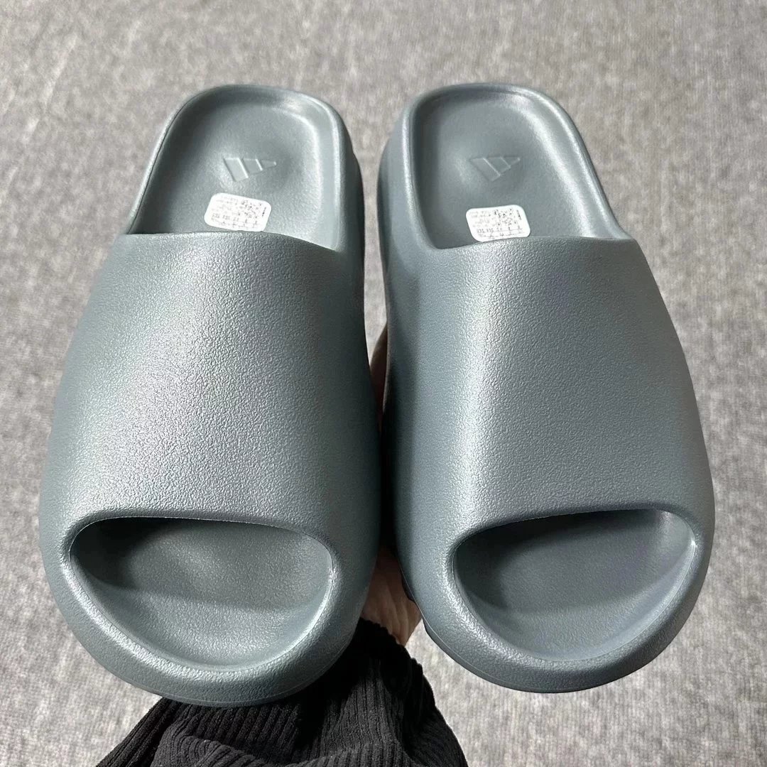 Coconut slippers dark grey green ID2349 frosted surface