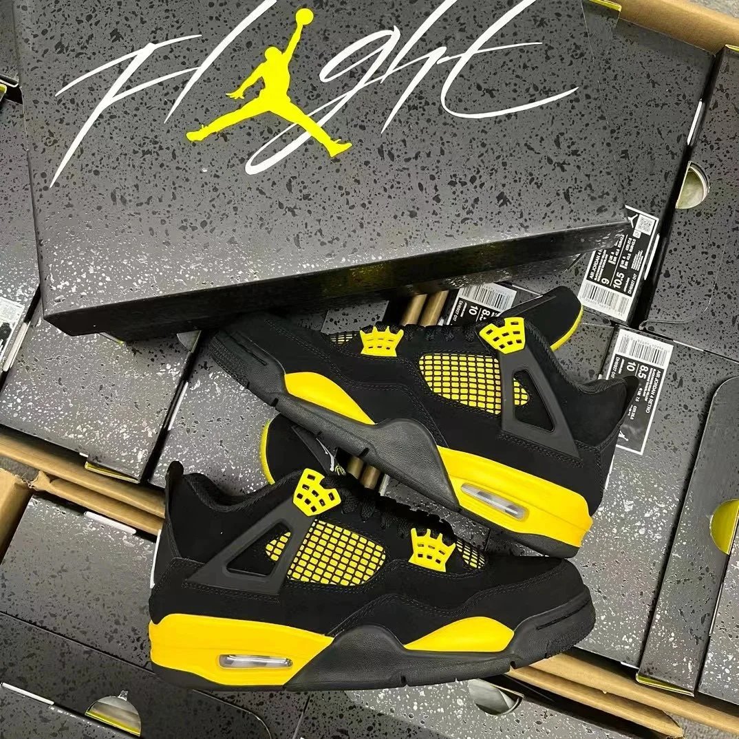 Y3 Special AJ4 Black Yellow