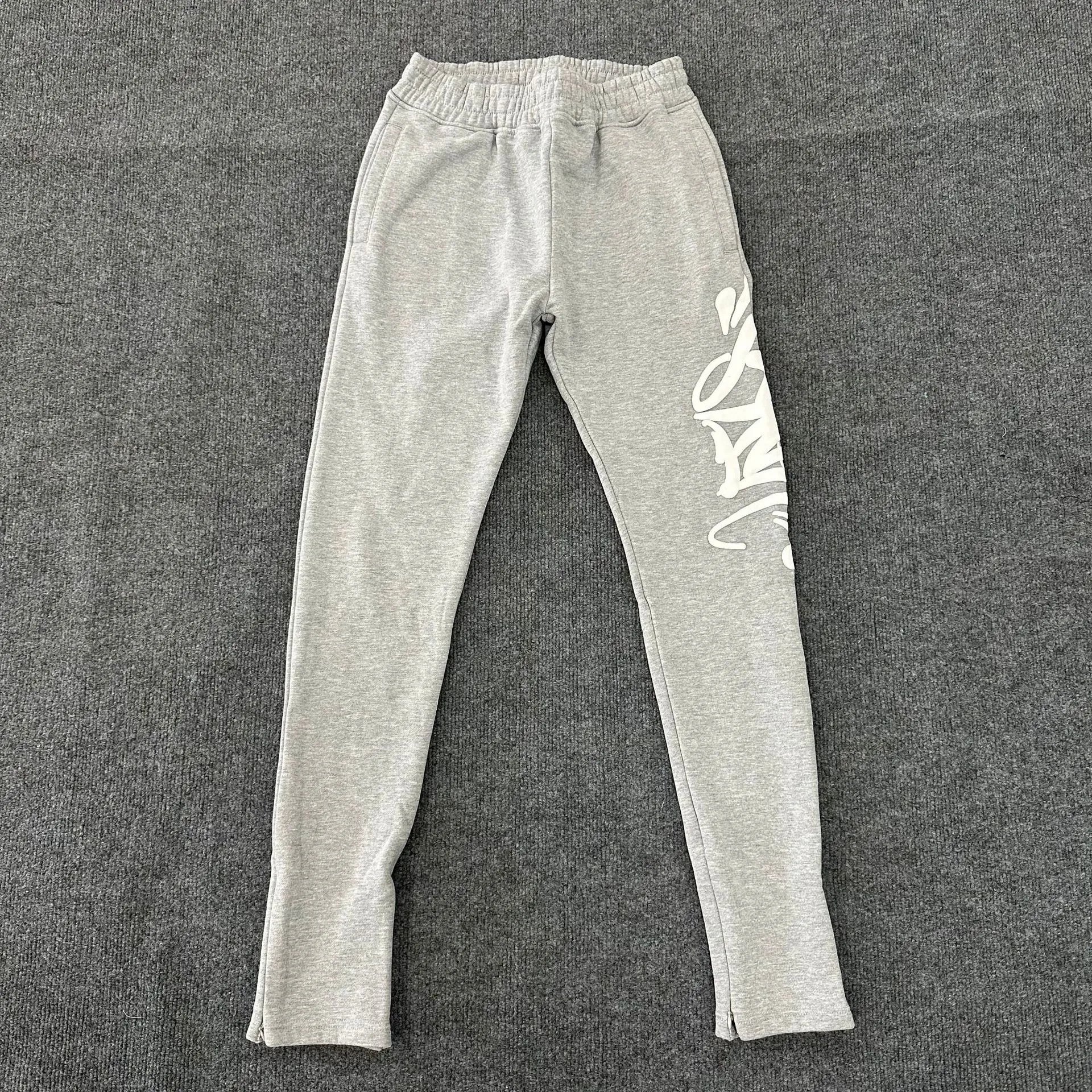 SYWYTZ04- Pants - Grey and White