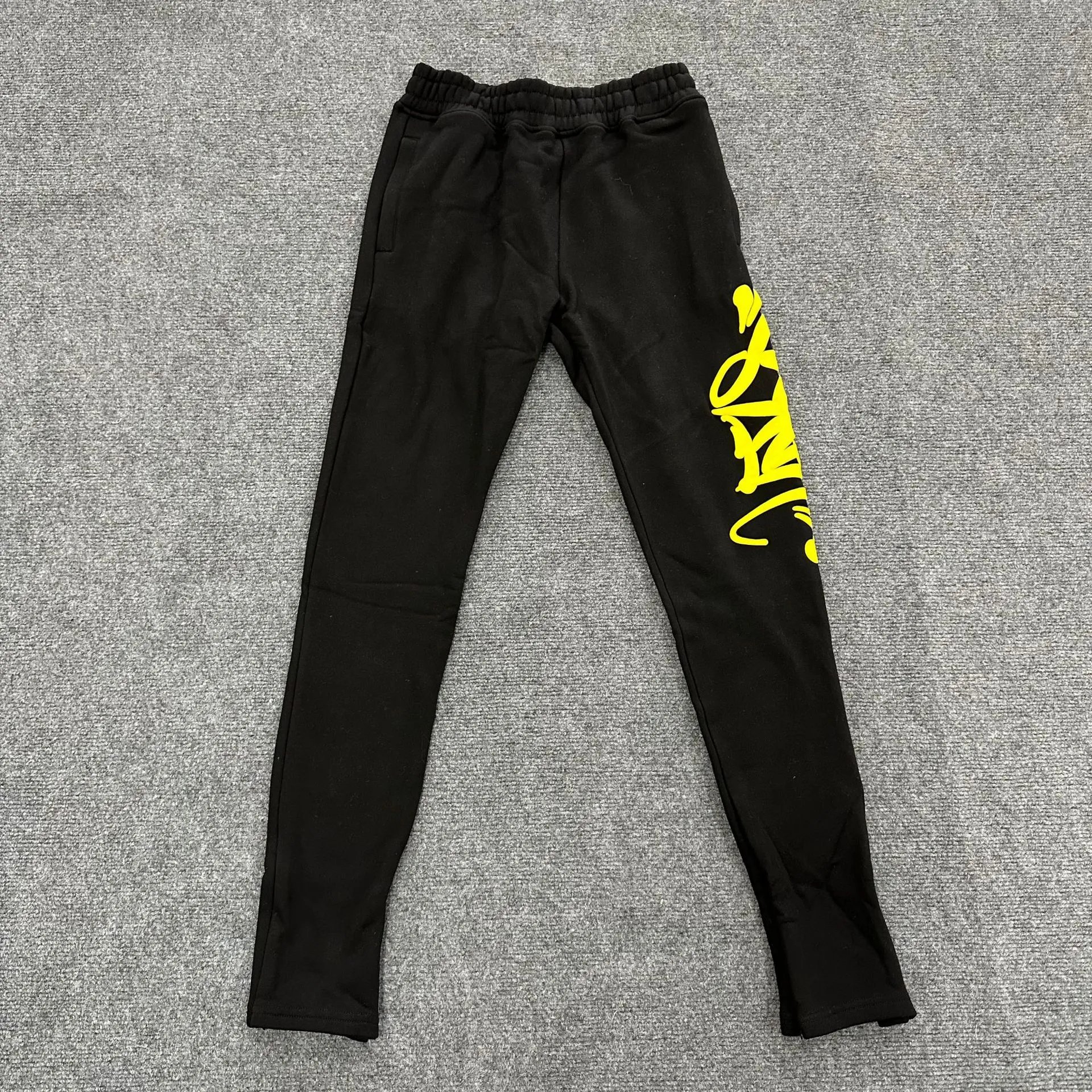 SYWYTZ04- Pants - Black and Yellow