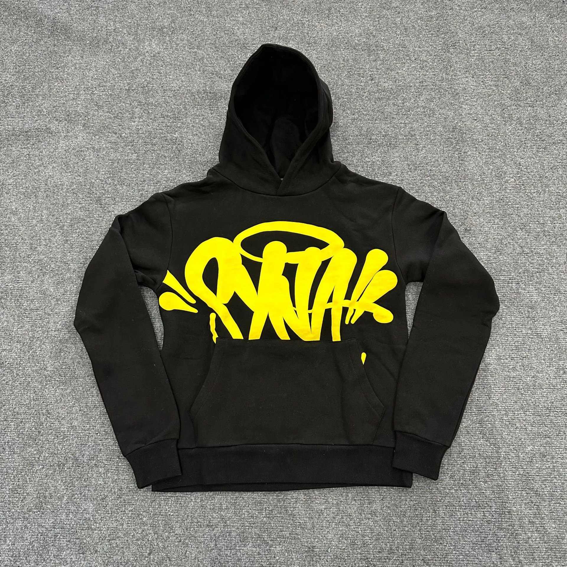 SYWYTZ04- Hoodie - Black and Yellow