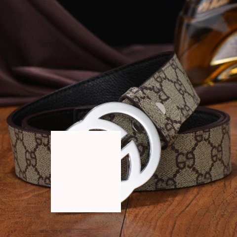 Men’s belt double g smooth buckle fashionable versatile belt young korean style casual men’s jeans belt
