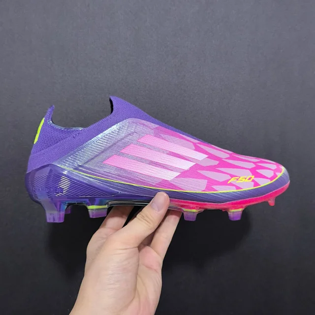 Adidas F50 laceless FG soccer cleats product detail image 9