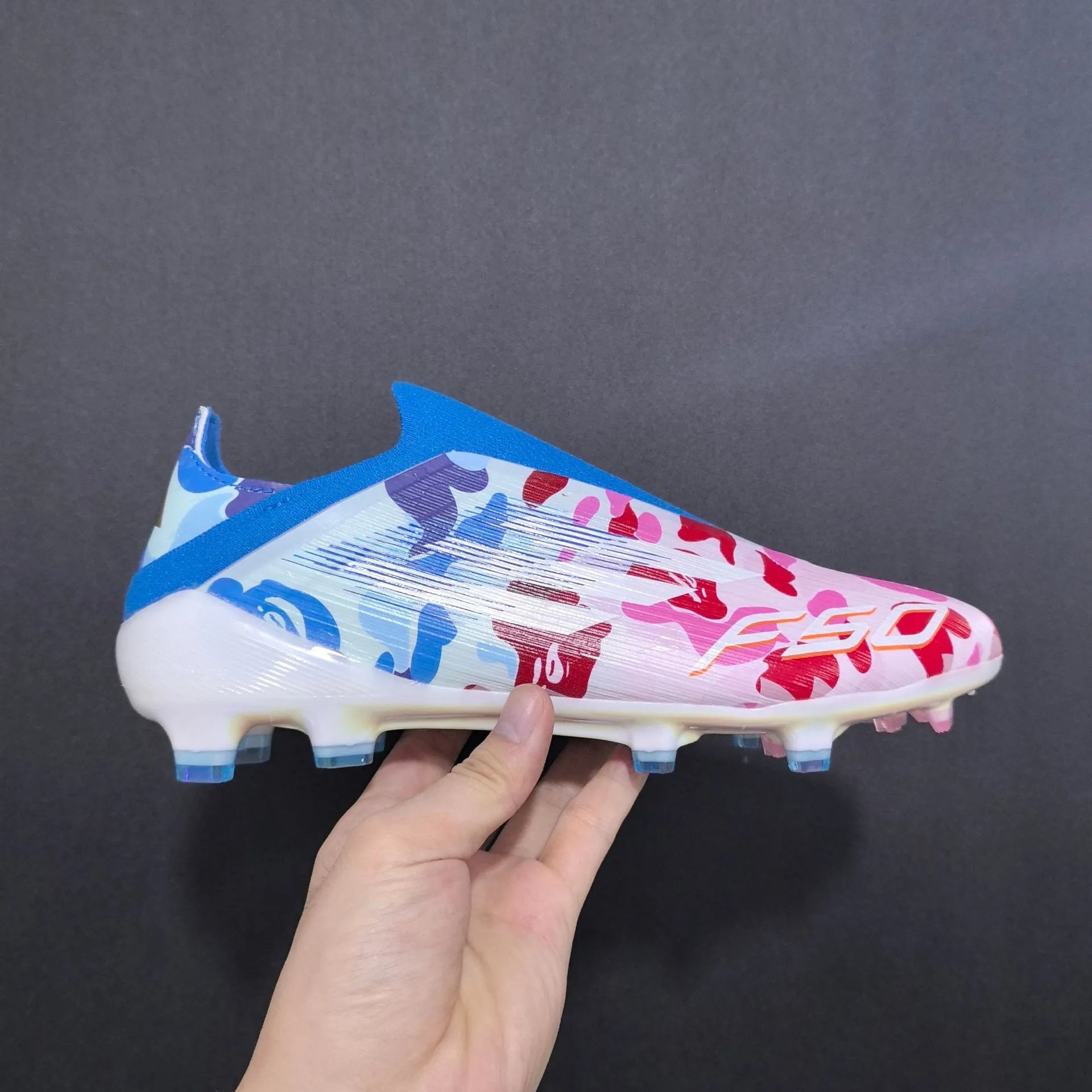Adidas F50 laceless FG soccer cleats — 10