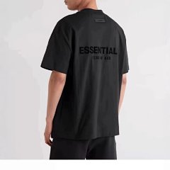 Special Price - High Quality Cotton Heavy Weight ESSENTIALS Summer Loose Men's Short Sleeve T-shirt Personalized Casual Versatile