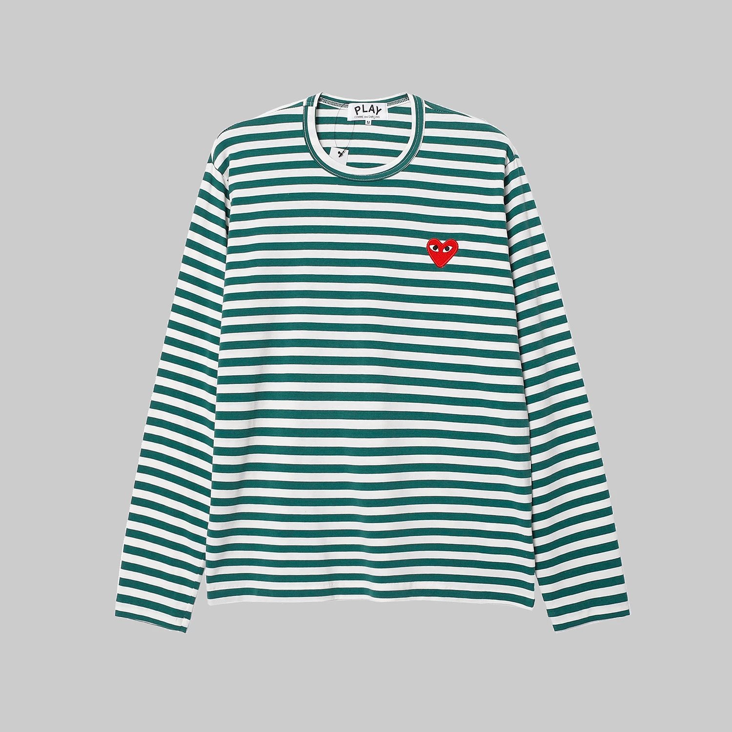 Striped Dark Green
