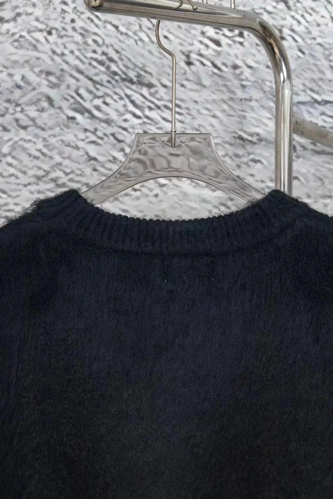 S Letter Graffiti Crew Neck Sweater photo 5