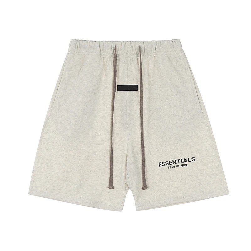2527 Shorts White Grey