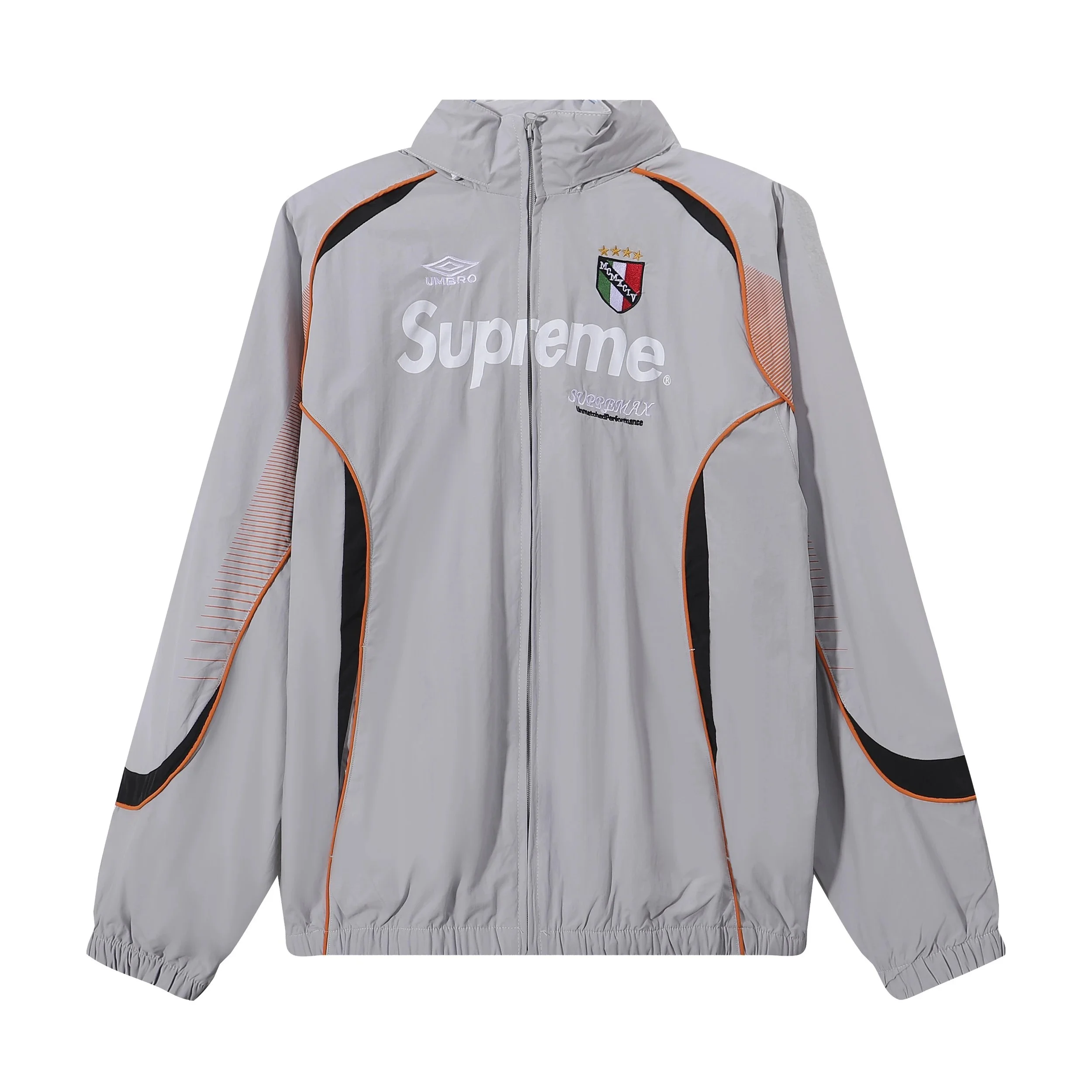 Supreme × Umbro Collaboration: Italian National Team-Style Stand-Collar Track Jacket