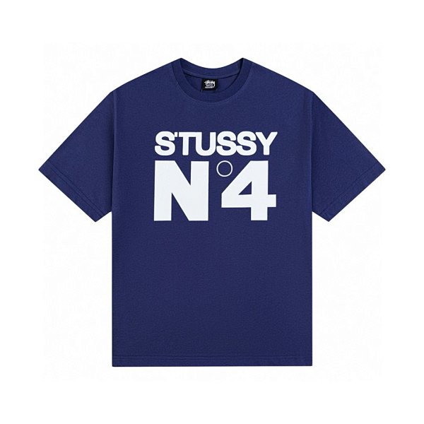 Stussy N°4 Bold Print Short-Sleeve T-Shirt
