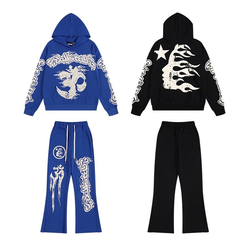 Hellstar,Hoodie And Trousers Set - rep Hellstar