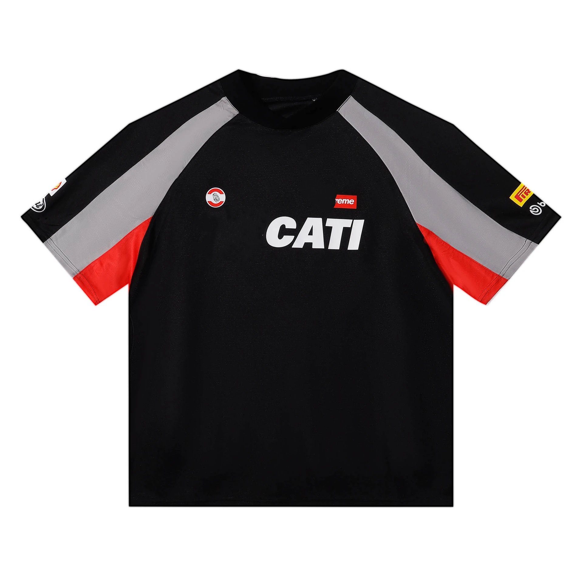 Loose Fit Football Sports Short Sleeve T-Shirt
