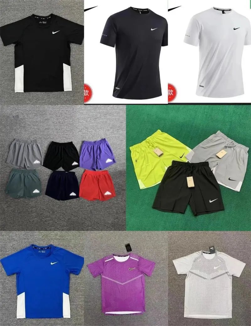 Nke Quick Dry Shorts Short Sleeve
