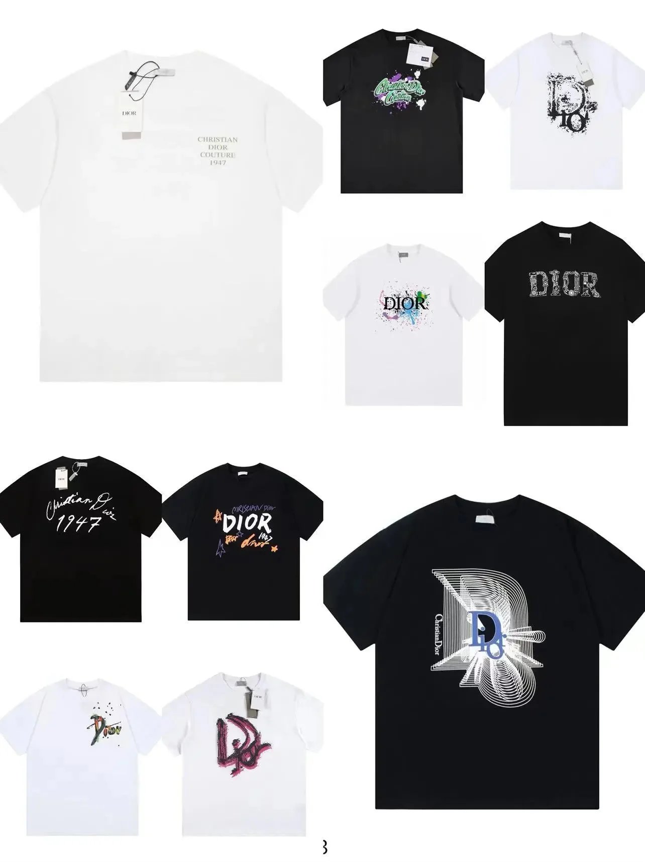 Dior 1947 T-Shirts [40 styles]