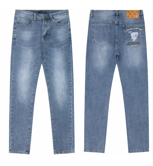 Louis Vuitton Jeans Assorted logo-print and washed designs product detail image 12