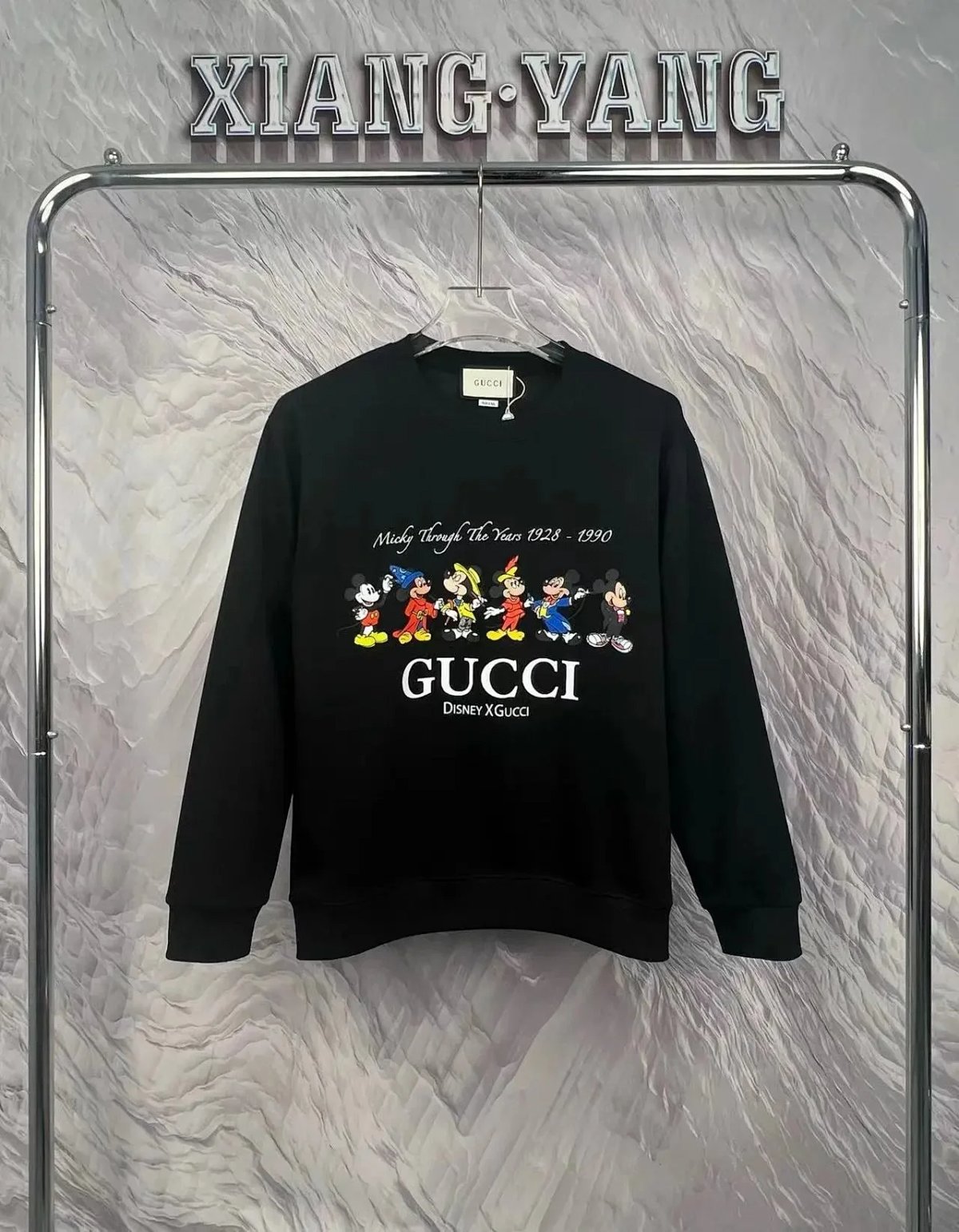 Gucci Lightning Logo Crewneck Sweater Beige product detail 15 in Litbuy spreadsheet finds
