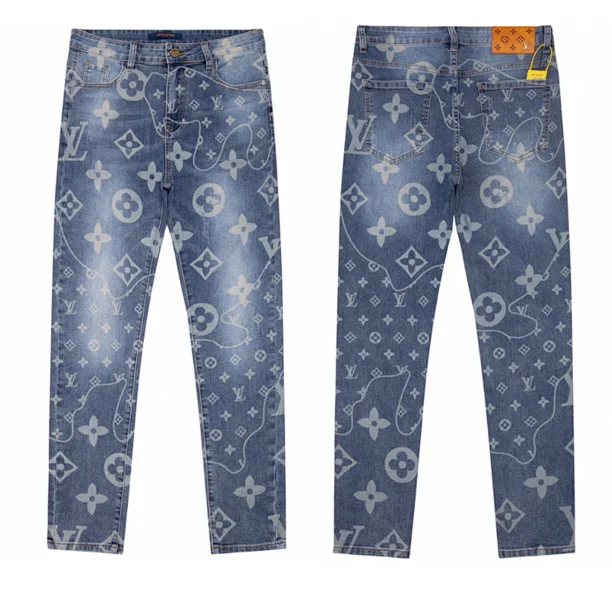 Louis Vuitton Jeans Assorted logo-print and washed designs product detail image 11
