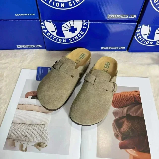 Birkenstock Slippers Boston Buckle Clogs product detail image 6