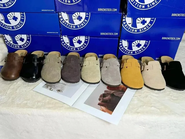 Birkenstock Slippers Boston Buckle Clogs product detail image 4