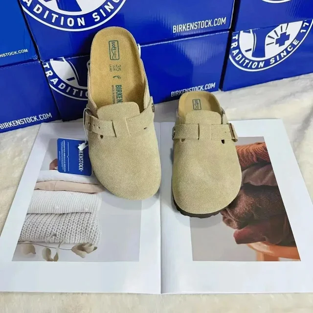 Birkenstock Slippers Boston Buckle Clogs product detail image 9