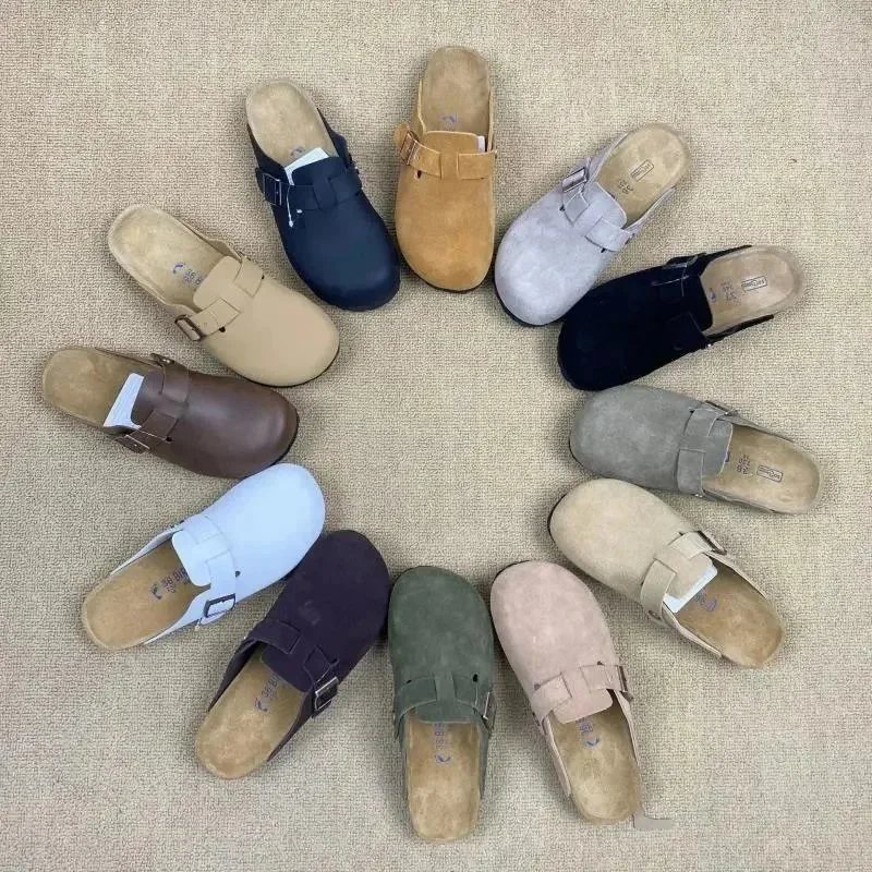 Birkenstock Slippers Boston Buckle Clogs image 3
