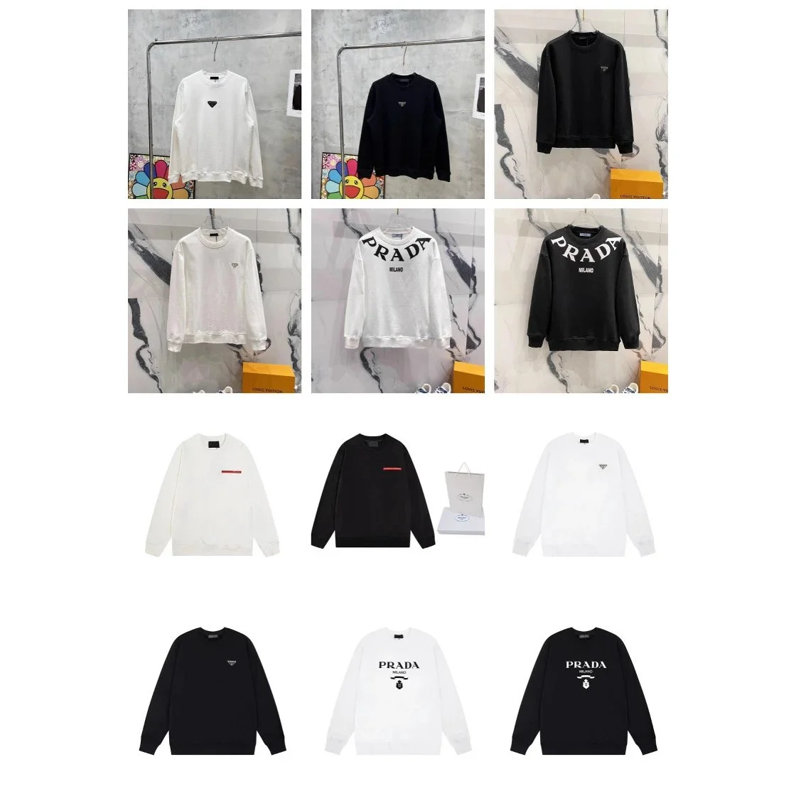 Prada Logo Sweatshir