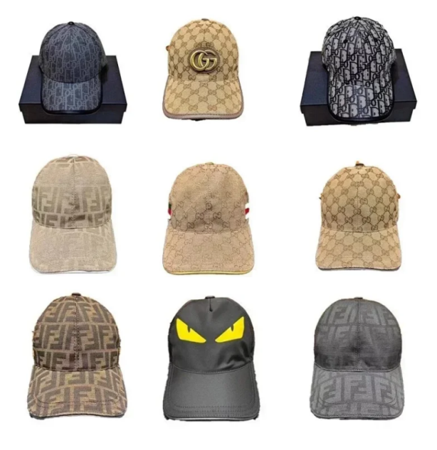 QZ38 - New Trendy Baseball Cap with Letter Patch Snapback (No Box)