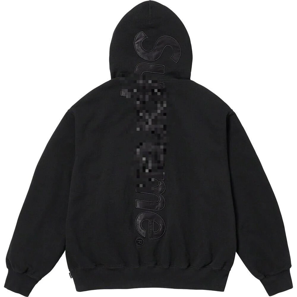 Black letters (large letters on back)