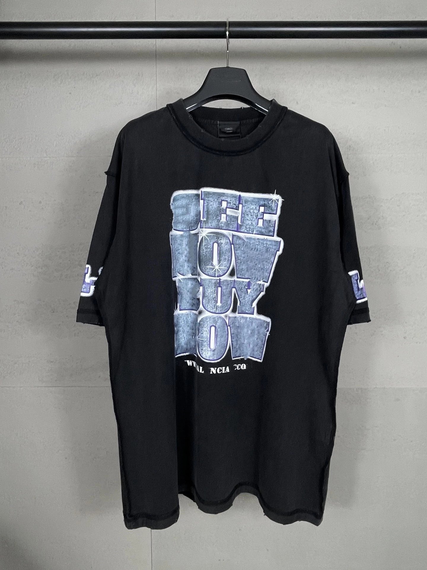 Balenciaga Distressed T-Shirt 2