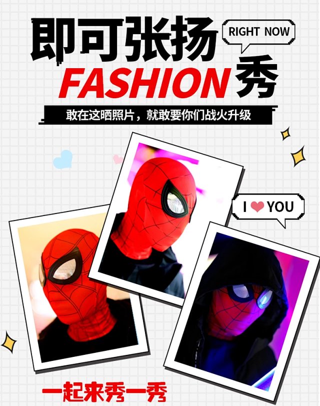 Spider-Man Masks: seller detail photo 4